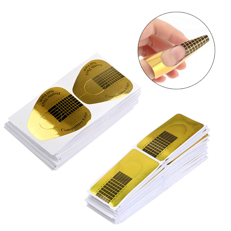Horseshoe Game Set - 100Pcs/Pack French Nail Form Tips Acrylic