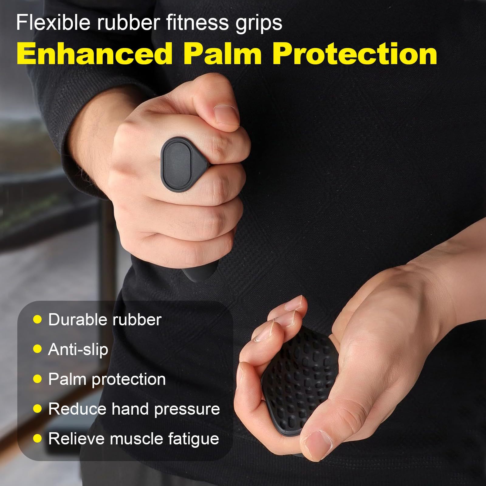 Sports Equipment Home - Silicone Anti-Slip Grip Protectors for Weightlifting