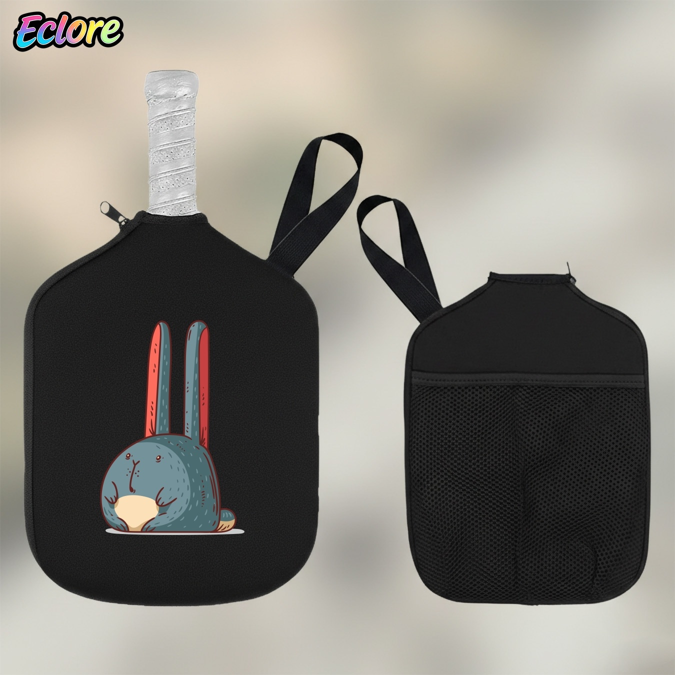 Pickleball Paddle - Cute Rabbit Pickleball Paddle Bag, Durable
