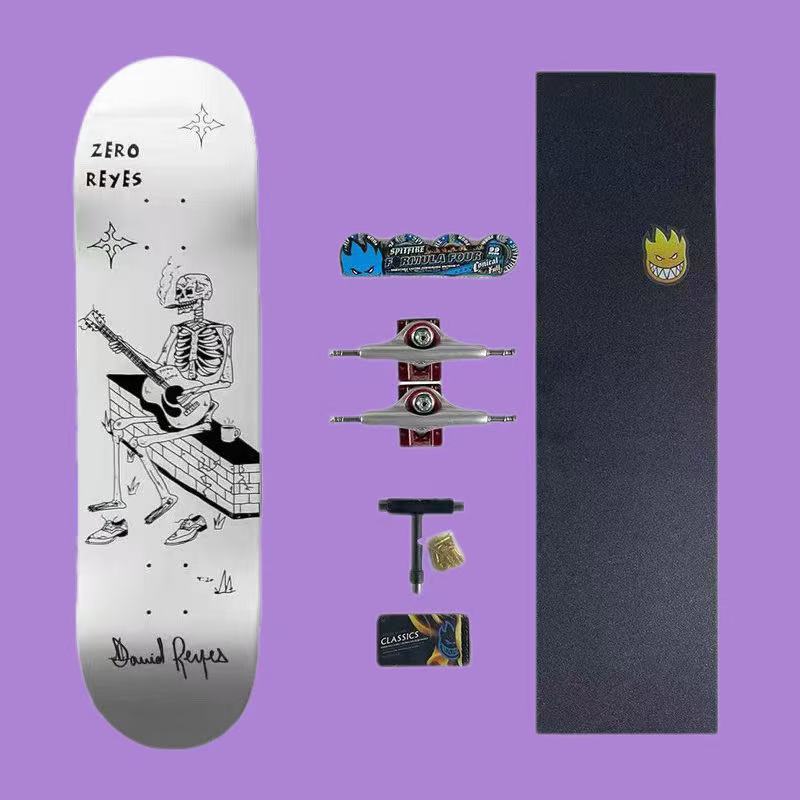 Skateboard Complete Deck - ZERO Skateboard Complete Burleigh Arunski Kanaan