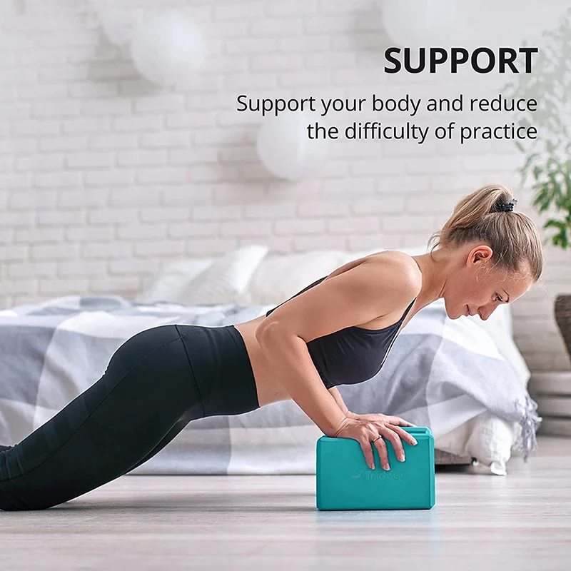 Sports Equipment Supplies - Yoga Building Blocks Cubes Pilates Bricks