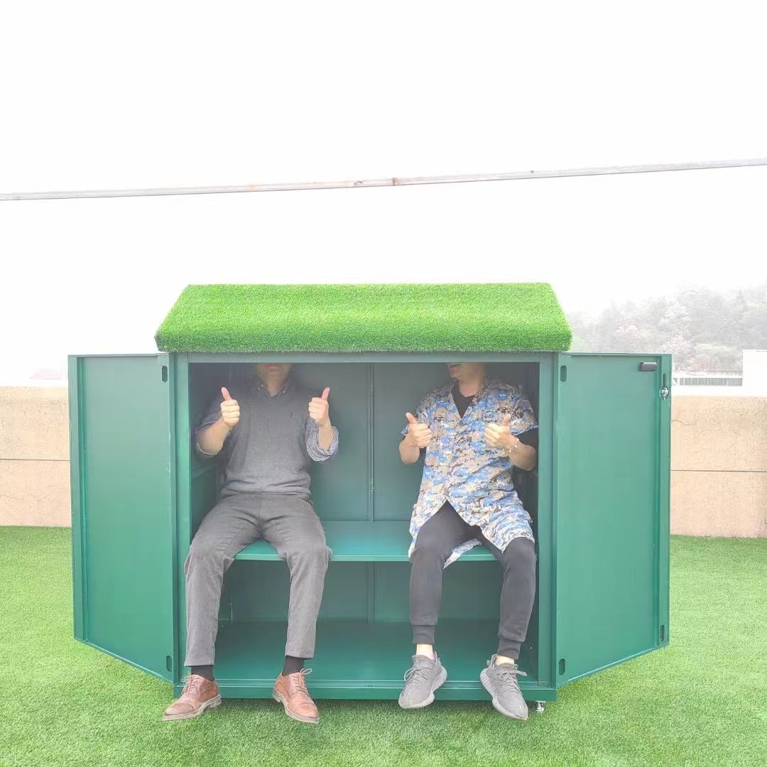 Kindergarten outdoor graffiti  - Sports Equipment Locker 评论和价格