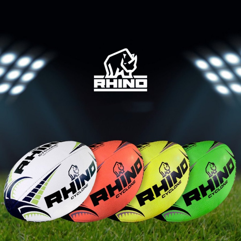 Rugby Ball Rhino Cyclone XV fo - Rugby Training Ball 评论和价格
