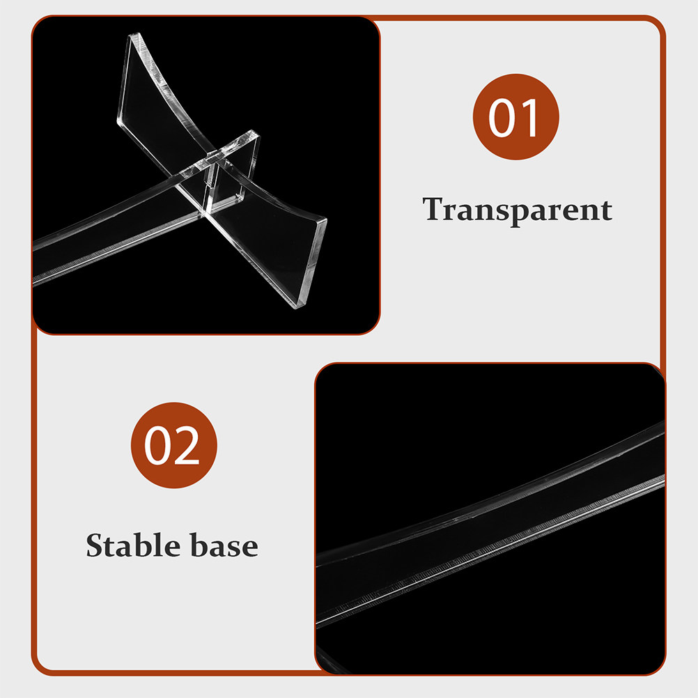 2Pcs Acrylic Football Stand Ho - Rugby Training Ball 评论和价格