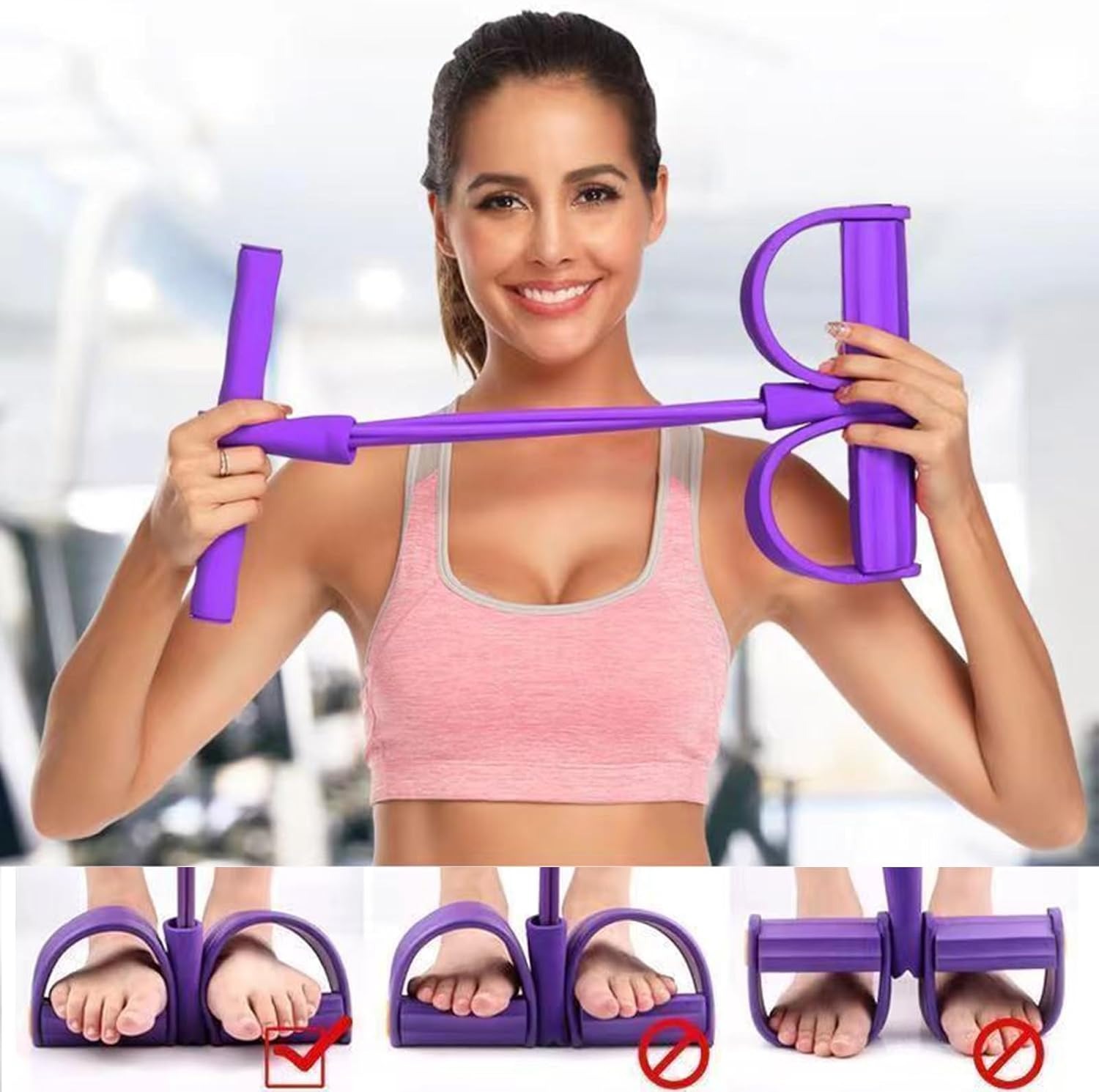 21 Fitness Resistance Bands-6  - Sports Equipment At Home 评论和价格