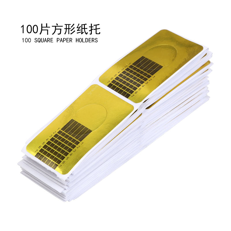 100Pcs/Pack French Nail Form T - Horseshoe Game Set 评论和价格