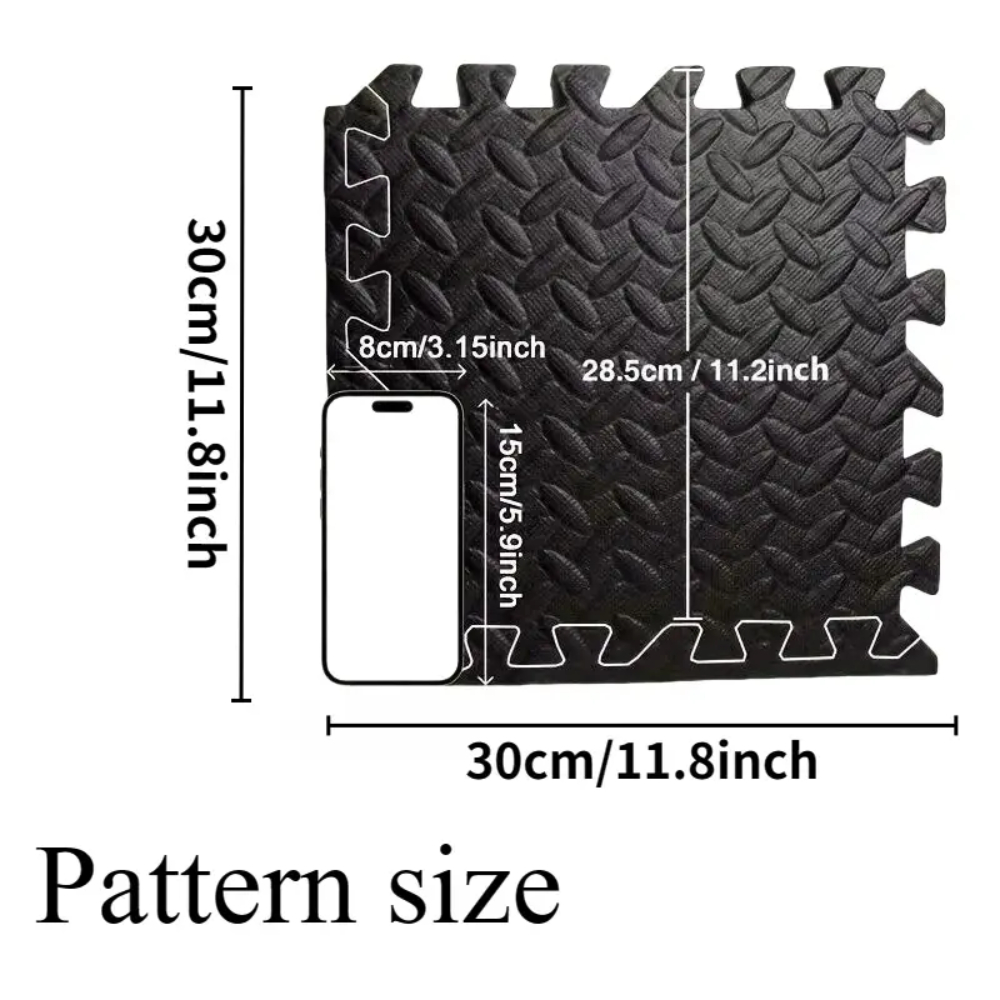 16 Piece Fitness Yoga Mat Soft - Sports Equipment Supplies 评论和价格