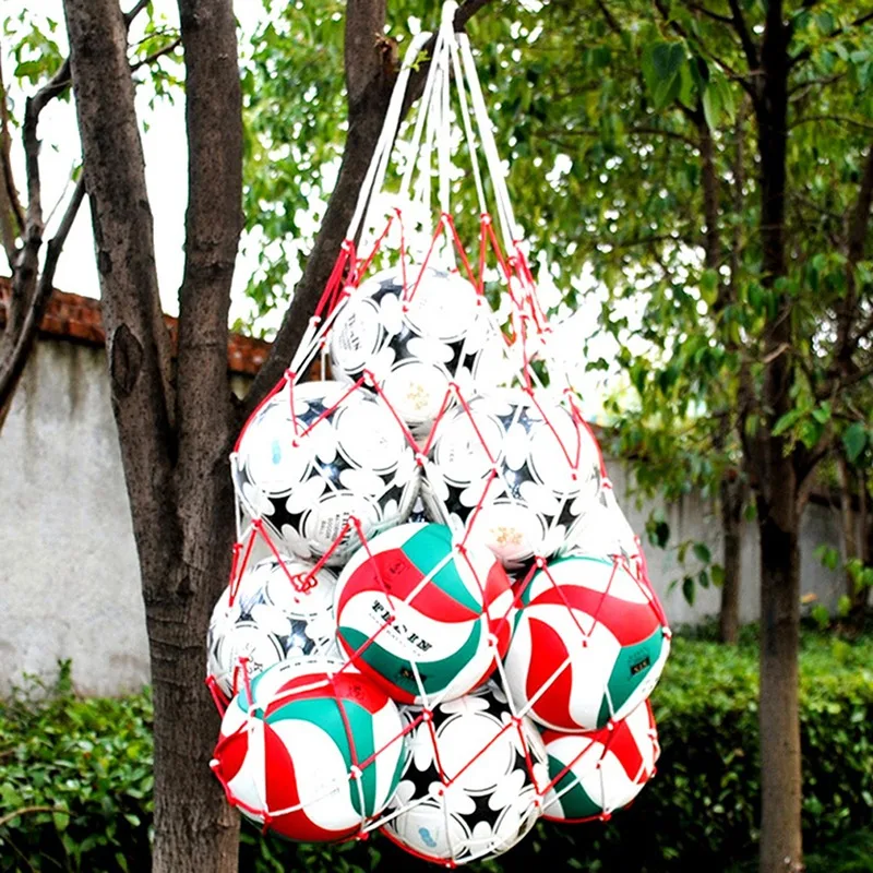 1Pc Football Net Bag Nylon Bol - Sports Equipment Volleyball 评论和价格