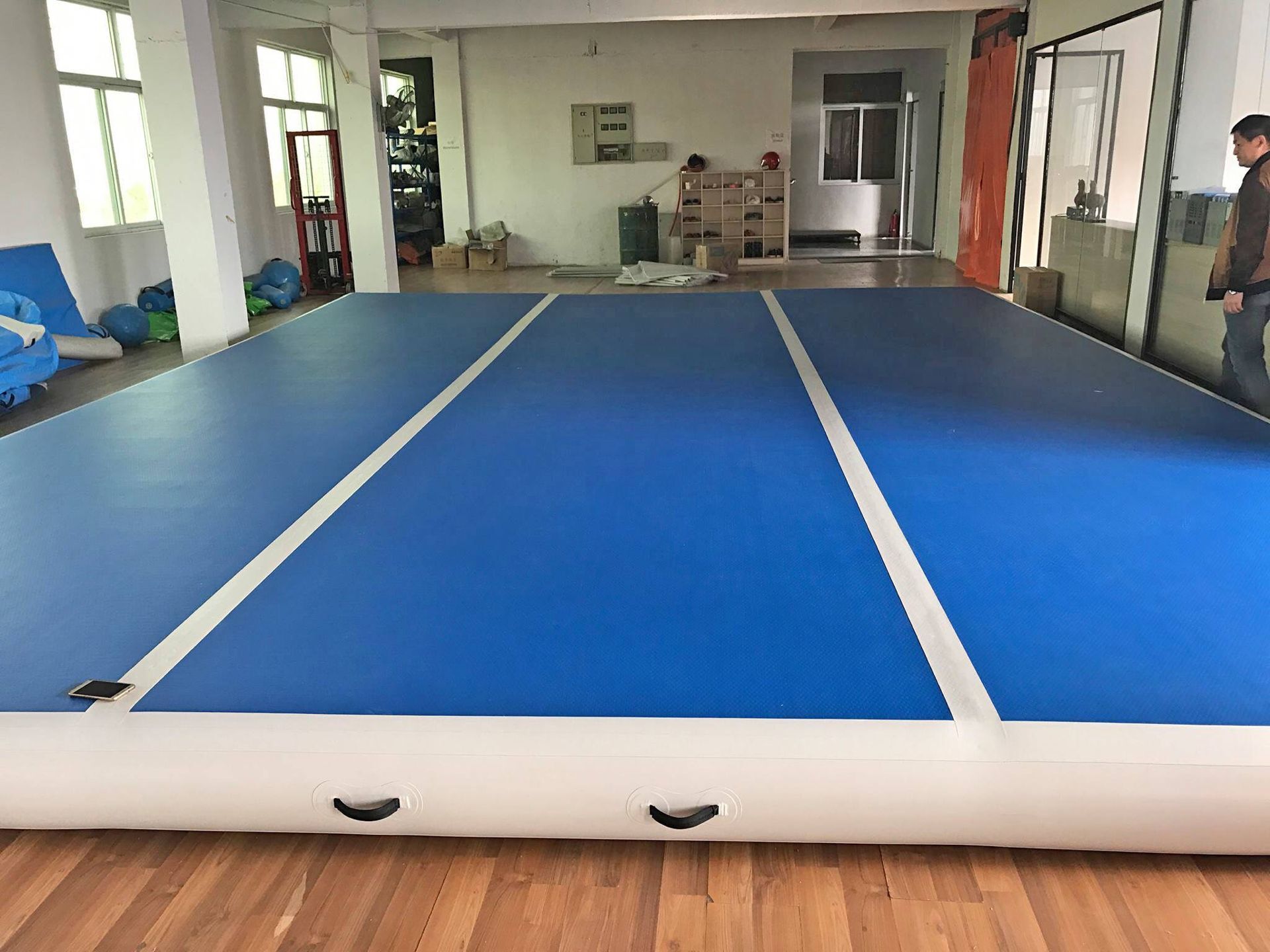 Inflatable Air Tumbling Mat Gy - Tumbling Air Track 评论和价格