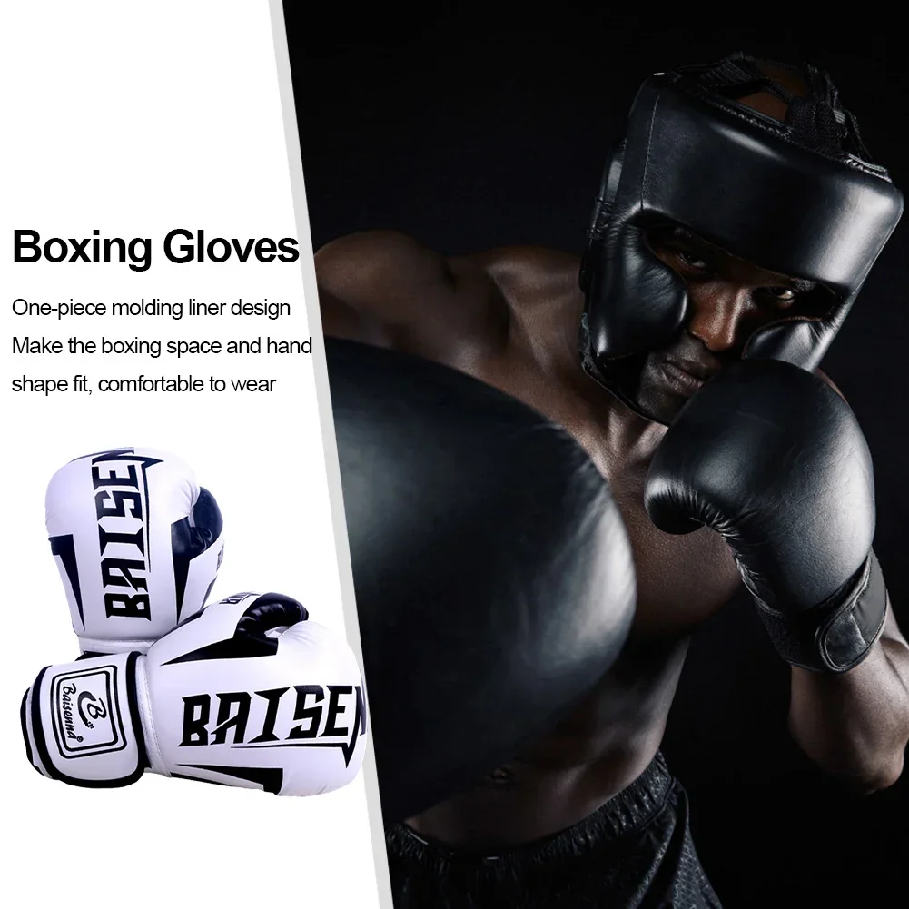 1Pair Professional Boxing Glov - Sports Equipment Supplies 评论和价格