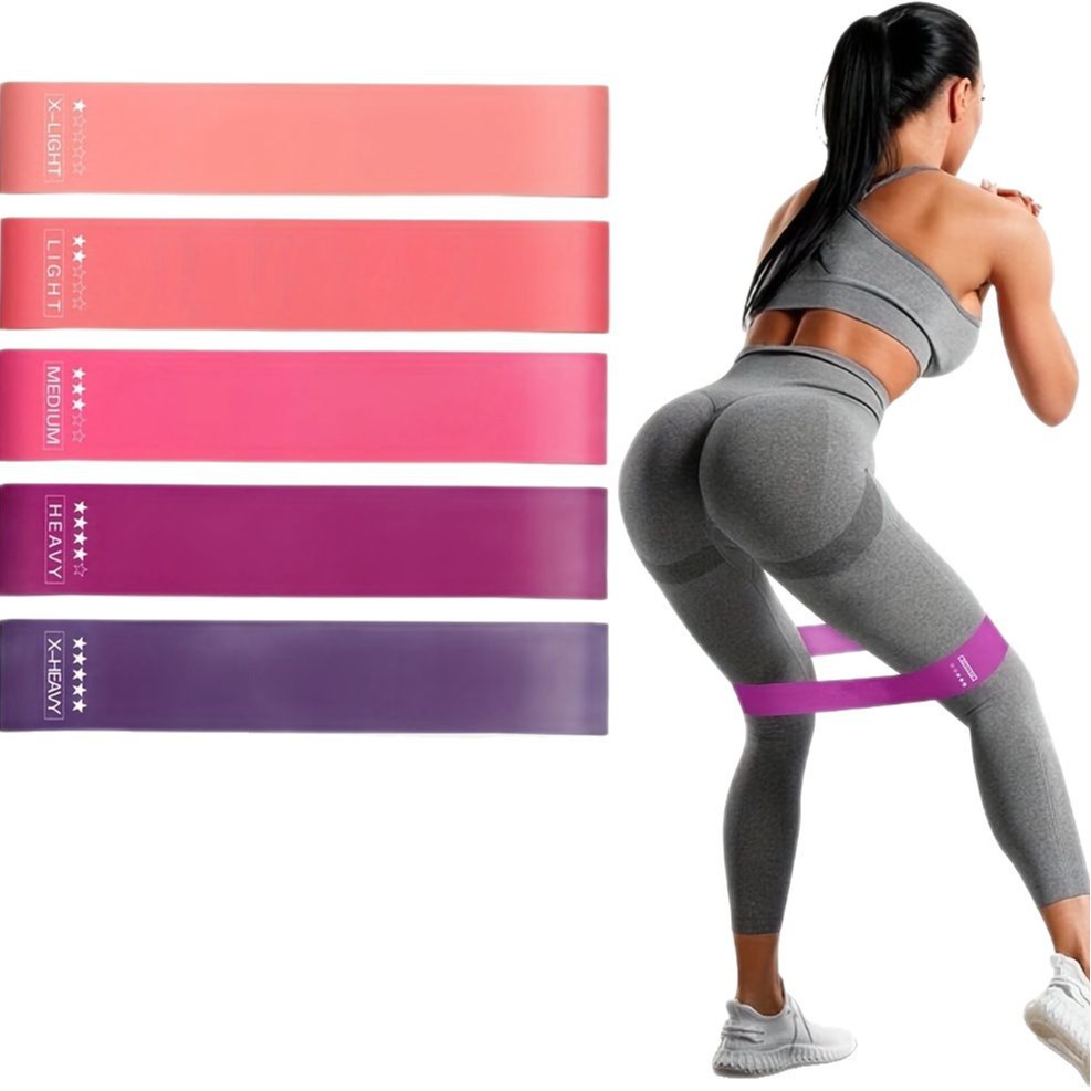5-Piece Color Resistance Band  - Sports Equipment Supplies 评论和价格