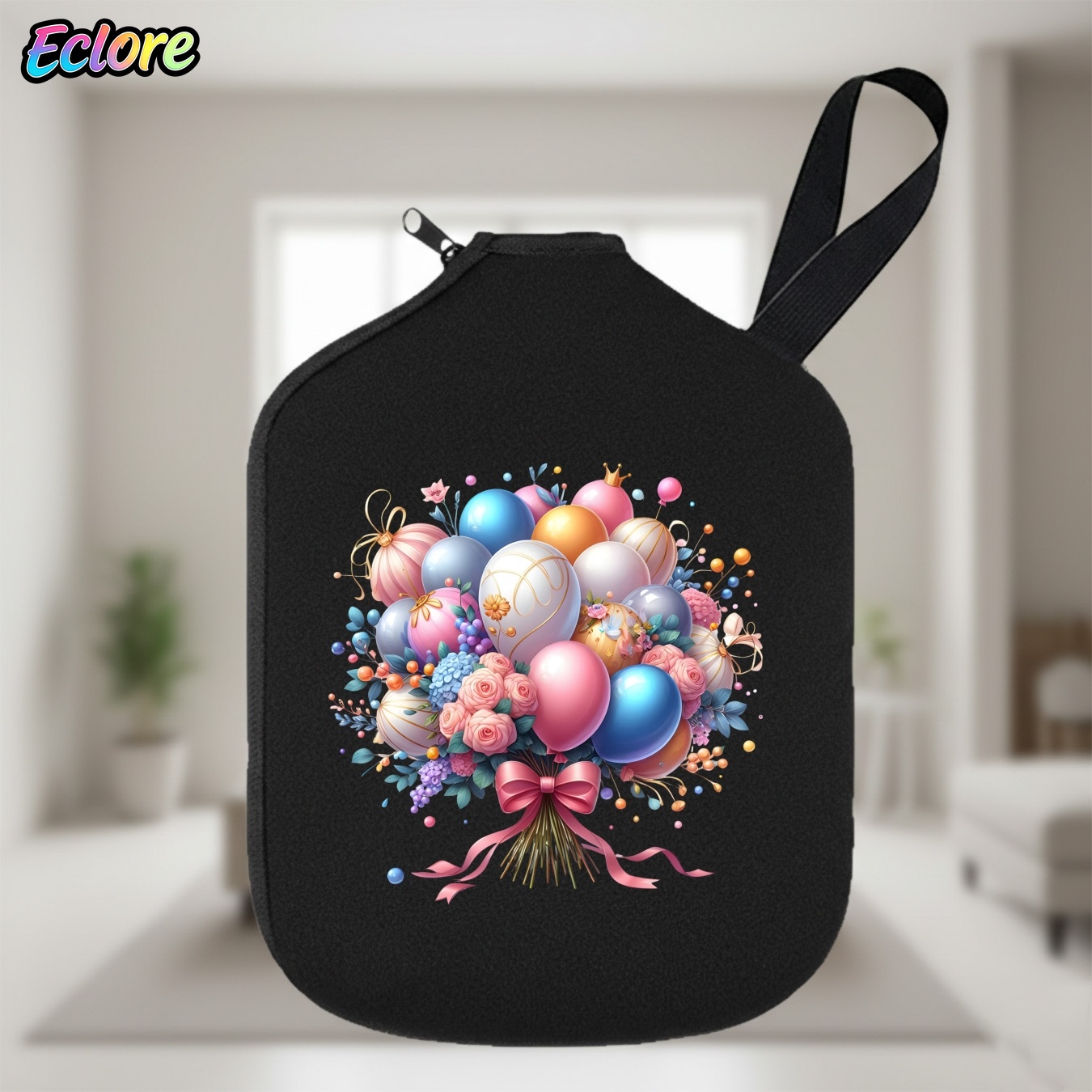 Colorful Flower Balloon Bouque - Pickleball Paddle 评论和价格