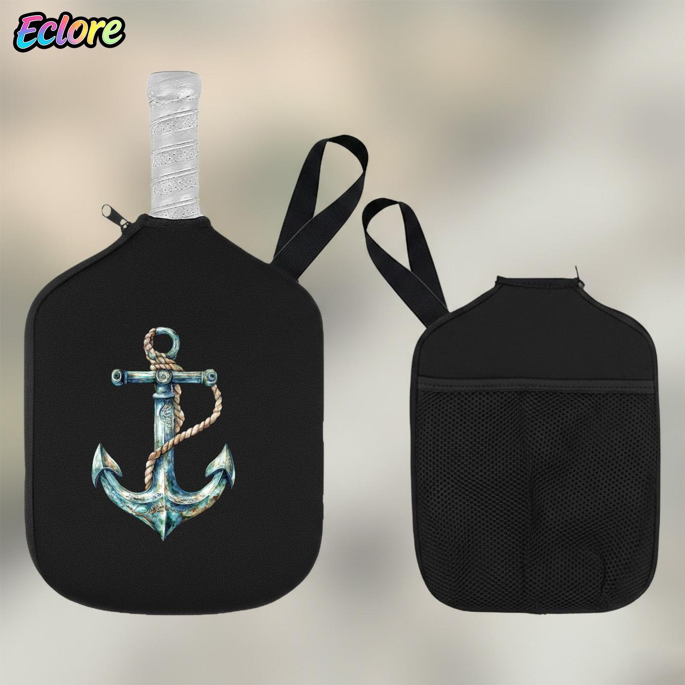 Vintage Watercolor Anchor Pick - Pickleball Paddle 评论和价格