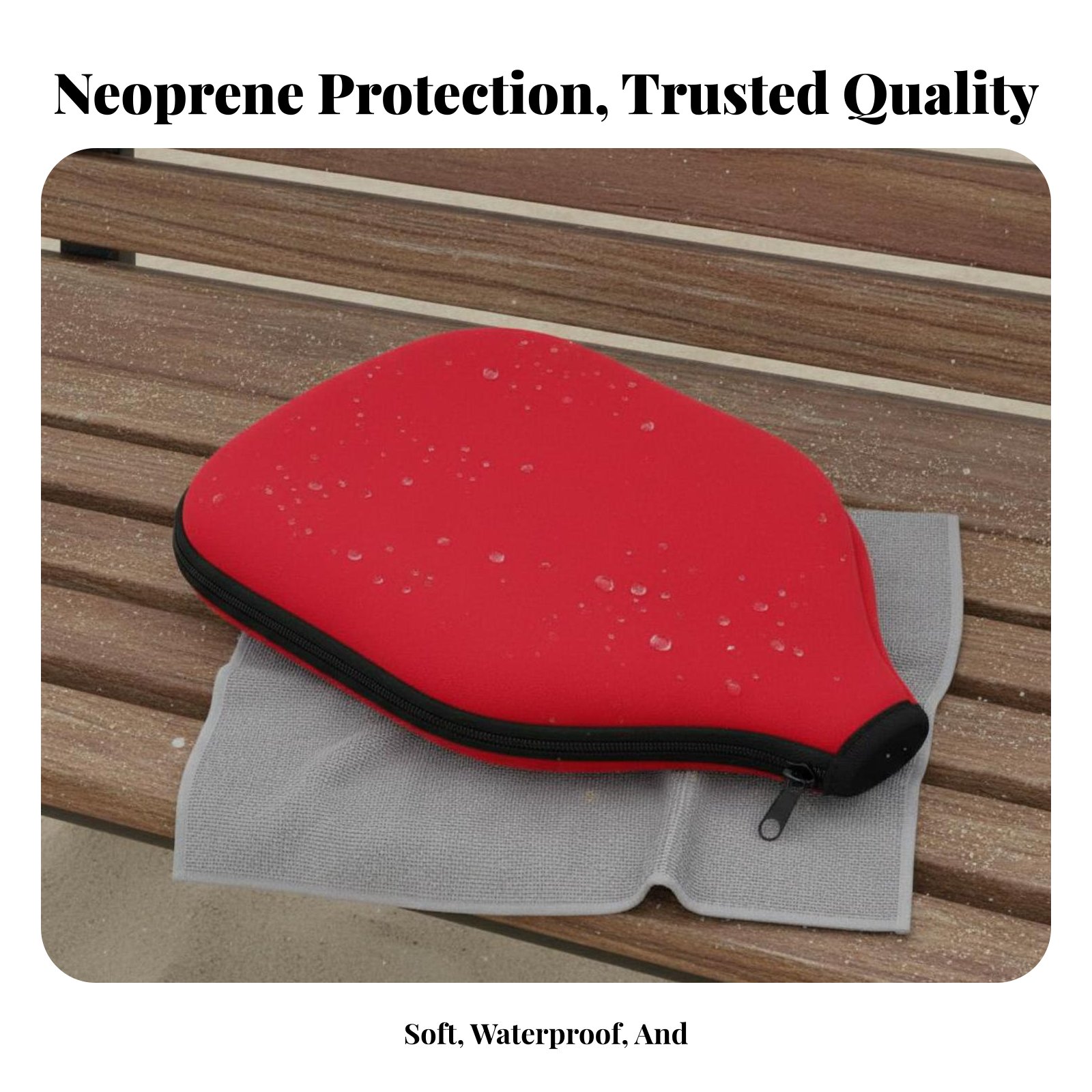 Neoprene Paddle Case Waterproo - Pickleball Paddle 评论和价格