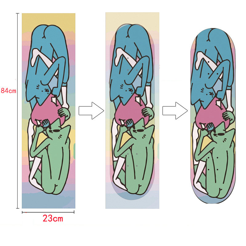 Customized DIY Skateboard Doub - Skateboard Complete Deck 评论和价格
